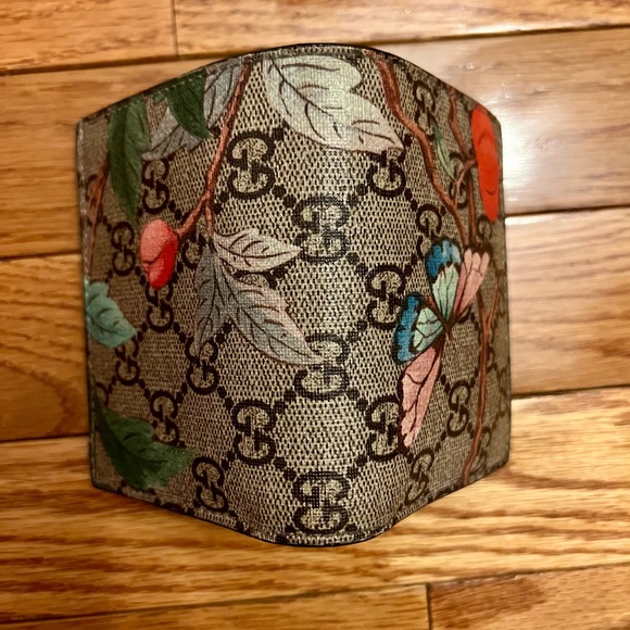 Gucci Card Case Wallet Monogram GG Supreme Tian Print - Picture 5 of 9